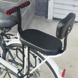 Assento de segurança infantil traseiro de bicicleta, versão simples, bicicleta sela, mountain bike, assento de bebê com braços e pedais - Image 2