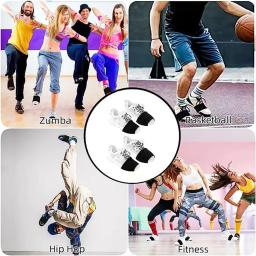 Meias De Dança Reutilizáveis Para Prática Sobre A Sapatilha, Em Pisos Lisos, 1 Pares - Image 6