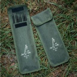 Saco Multifuncional para Arrumação, Pregos à Terra, Corda de Vento, Pegs Pouch, Outdoor, Equipamento de Acampamento, Viagem, 20cm, 32cm - Image 2