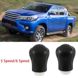 Manual do carro de couro alavanca da engrenagem handebol alavanca do deslocamento de engrenagem para toyota hilux revo 5 velocidade - Image 2