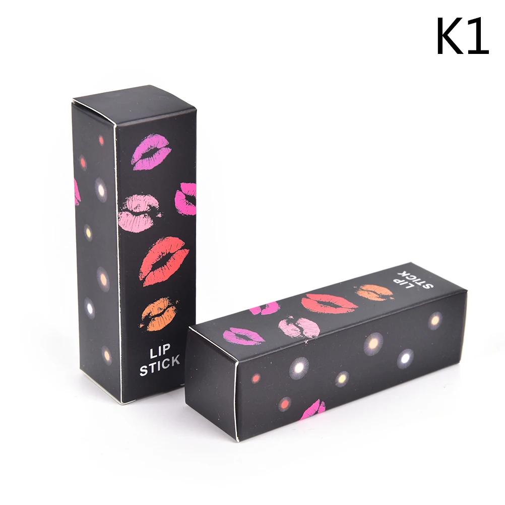 Embalagem De Presente De Papel Kraft Colorido, Caixa De Embalagem DIY, Tubo De Batom, Tubo De Bálsamo De Lábios, 5g, 25x25x88mm, 10Pcs - Image 1