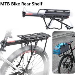 Liberação rápida Bicicleta Traseiro Assento Bagageiro, Traseira Prateleira Suporte, Ciclismo Carga Rack, MTB Acessórios Da Bicicleta, Ajustável - Image 1