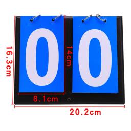Futebol Flip Score Keeper, Placar portátil do tênis de mesa, Multi-função para o exercício, esporte do voleibol - Image 6