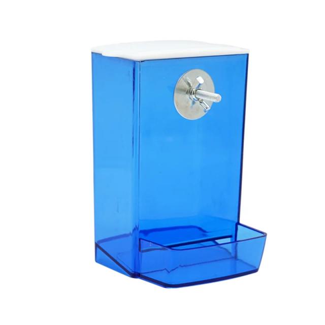 Alimentador Automático para Aves: Caixa Anti-Derramamento para Pássaros, Papagaios e Codornas, Ideal para Budgies, Cockatiels e Conures