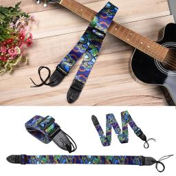 King Long Guitar Straps, impressão personalizada, Dragon Pattern, Guitar Accessories, Bass, Electric - Image 1
