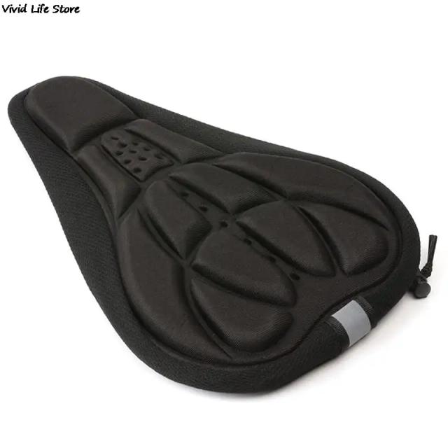Capa de Assento Acolchoada 3D para Bicicletas MTB - Almofada Confortável e Acessório Ideal para Maior Conforto