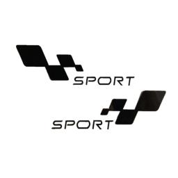 Comprar 2 obter 1 esporte livre adesivo de carro novo à prova dwaterproof água para renault estilo do carro para todas as tampas carro preto branco vermelho amarelo azul - Image 1