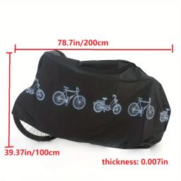 Capas de bicicleta impermeáveis, Mini Motocicleta Raincover, Sunshine Cover, Acessórios de bicicleta MTB, Rain Cover - Image 5