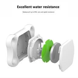 Rastreador GPS para Cães, Rastreador de Atividade Inteligente, Funciona com Qualquer Coleira, Rastreador de Animais Impermeável, Localizador Compatível com Bluetooth, App Track - Image 5
