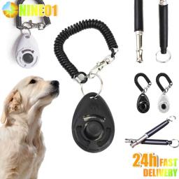 Pet Clicker Formação Apito, Som do treinamento, Guia Assistive com Chaveiro, Dog Supplies, Pet Products - Image 1