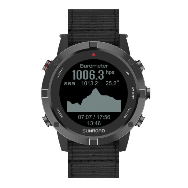 Relógio Multifuncional Sunroad com GPS, Monitor Cardíaco e Rastreador de Fitness para Natação, Corrida, Ciclismo e Escalada