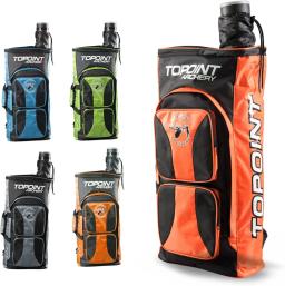 Mochila de tiro com arco recurvo-capa de arco recurvo premium-bolsos de armazenamento para engrenagem e acessórios com setas banheira telescópica - Image 6