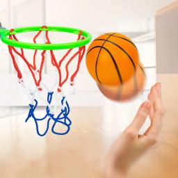 Mini quadro de basquete para crianças, cesta pequena interna, estilo de suspensão, não perfurado, tiro em casa - Image 6