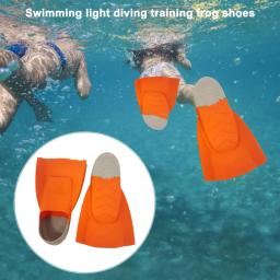 Silicone Mergulho Barbatanas, Nadadeiras De Treinamento De Natação, Nadadeiras Profissionais, Snorkeling, 1 Par - Image 4