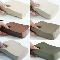 Escultura cerâmica argila macia Jingdezhen para crianças, não assar cerâmica, ensinar argila, DIY, lama artesanal, 250g - Image 1