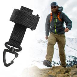 Luvas de Nylon Multi-purpose com Gancho, Corda De Escalada, Anti-lost, Camping, Pendurado Buck, Luvas De Trabalho, Clipe De Segurança, Luvas Ao Ar Livre - Image 3