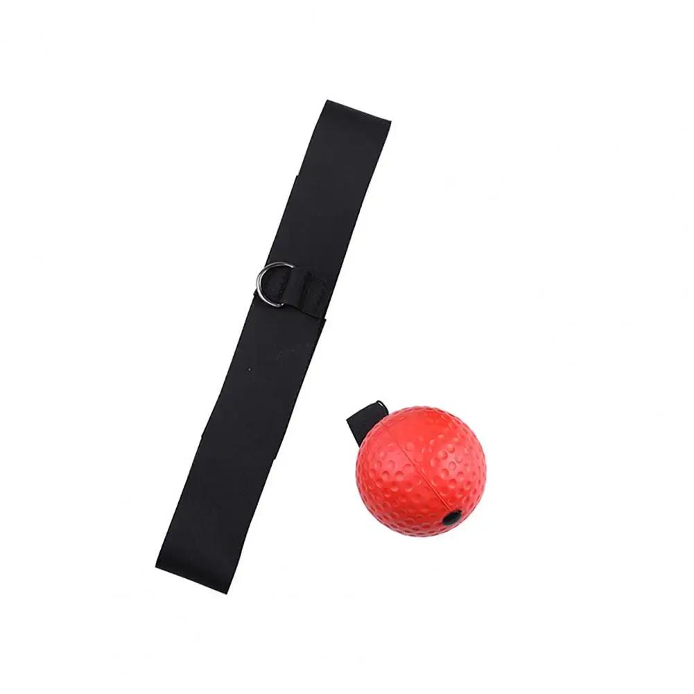 1 conjunto bandana boxe bola rebote alta elasticidade flexibilidade cabeça treinamento de fitness velocidade boxe bola ginásio uso - Image 1