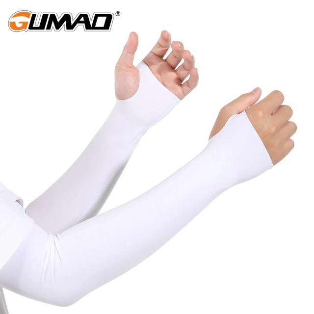 Luvas de Braço Refrigeradas para Esportes: Proteção UV para Ciclismo, Corrida, Basquete e Voleibol no Verão