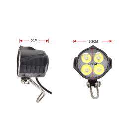 Bicicleta elétrica traseira Kit Luz Traseira, Luzes de advertência, LED Night Spotlight, Ciclismo Modificação Peças, 1 Conjunto - Image 5