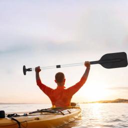 Kayak Paddle para esportes, tubulação do rio, barcos a remo iniciantes, canoa dobrada, 20,87 a 42, 52 polegadas - Image 5