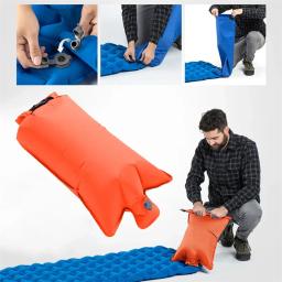 Camping saco inflável, ultraleve portátil Folding Air Bag, almofada de dormir, colchões, esteira ao ar livre, caminhadas, Trekking - Image 2