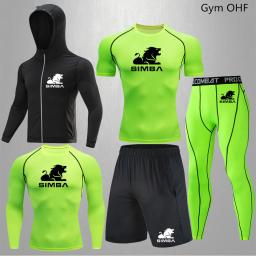 roupas masculinas conjuntos masculinos kimono jiu jitsu Compressão terno do esporte dos homens bjj mma rashguard muay thai kickboxing t camisas + calças conjuntos de camisas de boxe treino esportes faixa terno - Image 5