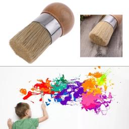 Pincéis redondos acabamento giz e cera para acabamento falso e cera, estêncil - Image 5