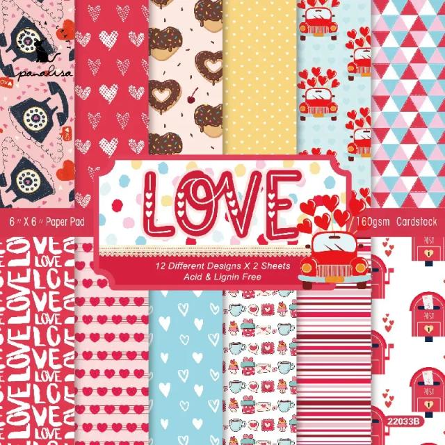 Papel de Scrapbooking Brilhante: Pacote de 12 Folhas de Origami e Estilo Diversificado para Criação de Cartões e Decorações