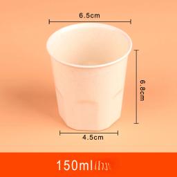 Recipientes De Alimentos Descartáveis, Biodegradável, Louça De Festa, Cozinha, Recipiente De Uso Quente E Frio, Louça, 50Pcs - Image 5
