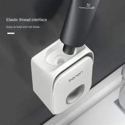Espremedor automático de dispensador de pasta de dente, de alta qualidade, com suporte de escova de dentes, montagem na parede, conjuntos de acessórios de banheiro - Image 4