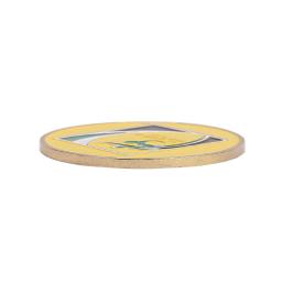 Moedas laterais do metal duro para o treinamento do futebol, 1 escolha lateral, árbitro do futebol, amuleto, amuleto, amuleto - Image 4