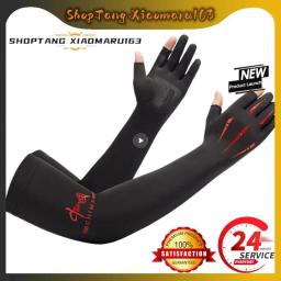 LOOGDEESSports mangas de braço para homens e mulheres, braço para ciclismo, corrida, pesca, proteção UV solar, mangas frias, luvas longas - Image 1