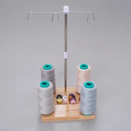 Casa De Costura De Madeira Linha Quadro Máquina De Bloqueio, Três-line Eixo Grande, Máquina De Costura DIY, Acessórios Gerais - Image 6