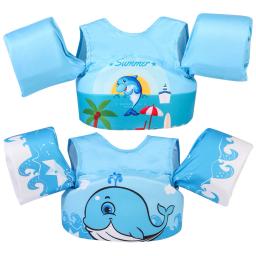 Asas de água de natação fofas dos desenhos animados, Bóias ajustáveis, Jaqueta salva-vidas infantil, Crianças pequenas, 2 anos, 3 anos, 4 anos, 5 anos, 6 anos - Image 4