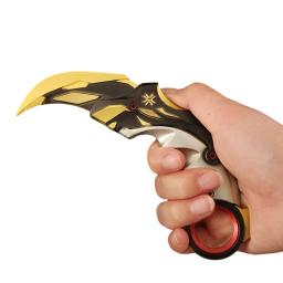 Valorant Karambit Campeões Brinquedo para Meninos, Modelo de Arma Balisong Facas Garra de Liga, Espada Cosplay Periférica, Presentes Boneca, 16cm, 2023 - Image 6