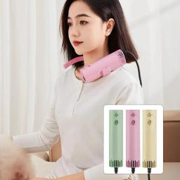 Alta potência Pet cabelo secador, silencioso pescoço pendurado, portátil beleza cabelo puxando máquina para cães, secagem rápida, Puppy Fur Blower - Image 5
