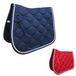 Almofada de sela de equitação, Esteira de apoio ao adestramento, 300G T/C Algodão, Esteira absorvente de choque para todos os fins - Image 1