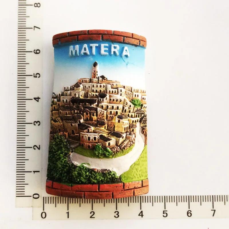 Ímãs de geladeira 3D para geladeira, Artigos de decoração 3D, Presentes Artesanais, Europa, Itália, Vieste, Peschici, Tropea, Tropea, Tropea, Tropea - Image 1