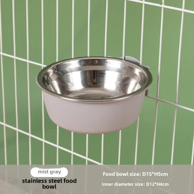 Alimentador Automático Suspenso para Pets: Ideal para Gatos, Cães Pequenos e Coelhos com Distribuição de Água.