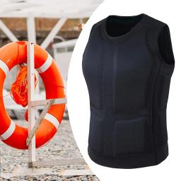 Colete salva-vidas para adultos Jaqueta de natação Snorkel fino, Auxílio à flutuabilidade Colete com zíper para surf, canoagem, vela, esportes aquáticos, mergulho - Image 4