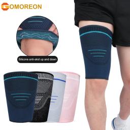 Coxa Suporte Protector, Manga De Compressão De Isquiotibiais, Quad Pain Relief and Recovery, Esportes, 1Pc - Image 1