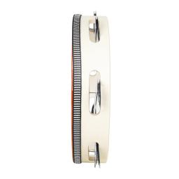 Pandeiro para crianças, tambor de mão, estilo folclórico, educação precoce, brinquedos de iluminação, percussão, instrumento Orff, 8 in - Image 5