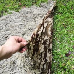 Hay Grass Estilo Desert Bionic Ghillie Ternos, caça tenda cega, capa de camuflagem, uso para Recon Paintball, poncho - Image 6
