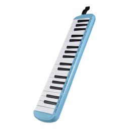 Teclado do piano do ar com 2 tubulação macia do sopro, melutes, instrumentos de sopro, 2 bocais de sopro, 37 chaves - Image 2