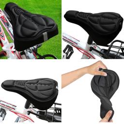 3D Soft Bike Cushion Cover, Assento De Bicicleta Espessado, Cobertura De Sela Confortável, Acessórios De Bicicleta MTB - Image 6