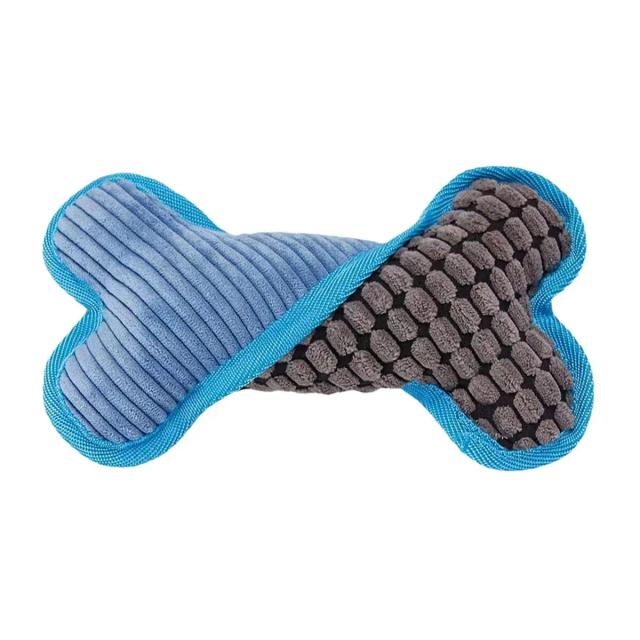 Plush Squeaky Bones Brinquedos para Cães Pequenos, Médios e Grandes