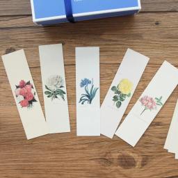 30 peças de cartões de papel para artesanato, cartões de papel estampados retrô com design de flor para marca de marcadores e presentes, decoração de álbuns, faça você mesmo, cartão de mensagens - Image 2