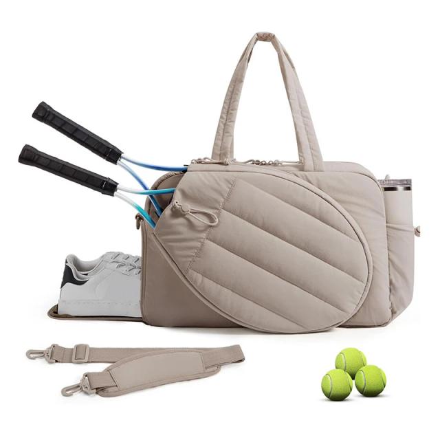 Bolsa Esportiva para Raquetes de Tênis e Badminton - Grande Armazenamento para Viagem e Treino