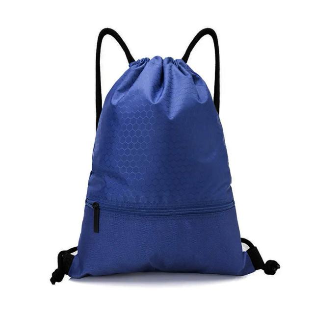 Mochila Drawstring Impermeável de Grande Capacidade para Esportes e Fitness