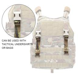 Sinairsoft-kit adaptador colete tático, plataforma peito, porta-placas, acessórios de caça, multi-camo - Image 2